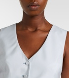 Gabriela Hearst Coleridge wool and silk vest