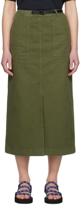 Photo: Gramicci Khaki Baker Skirt