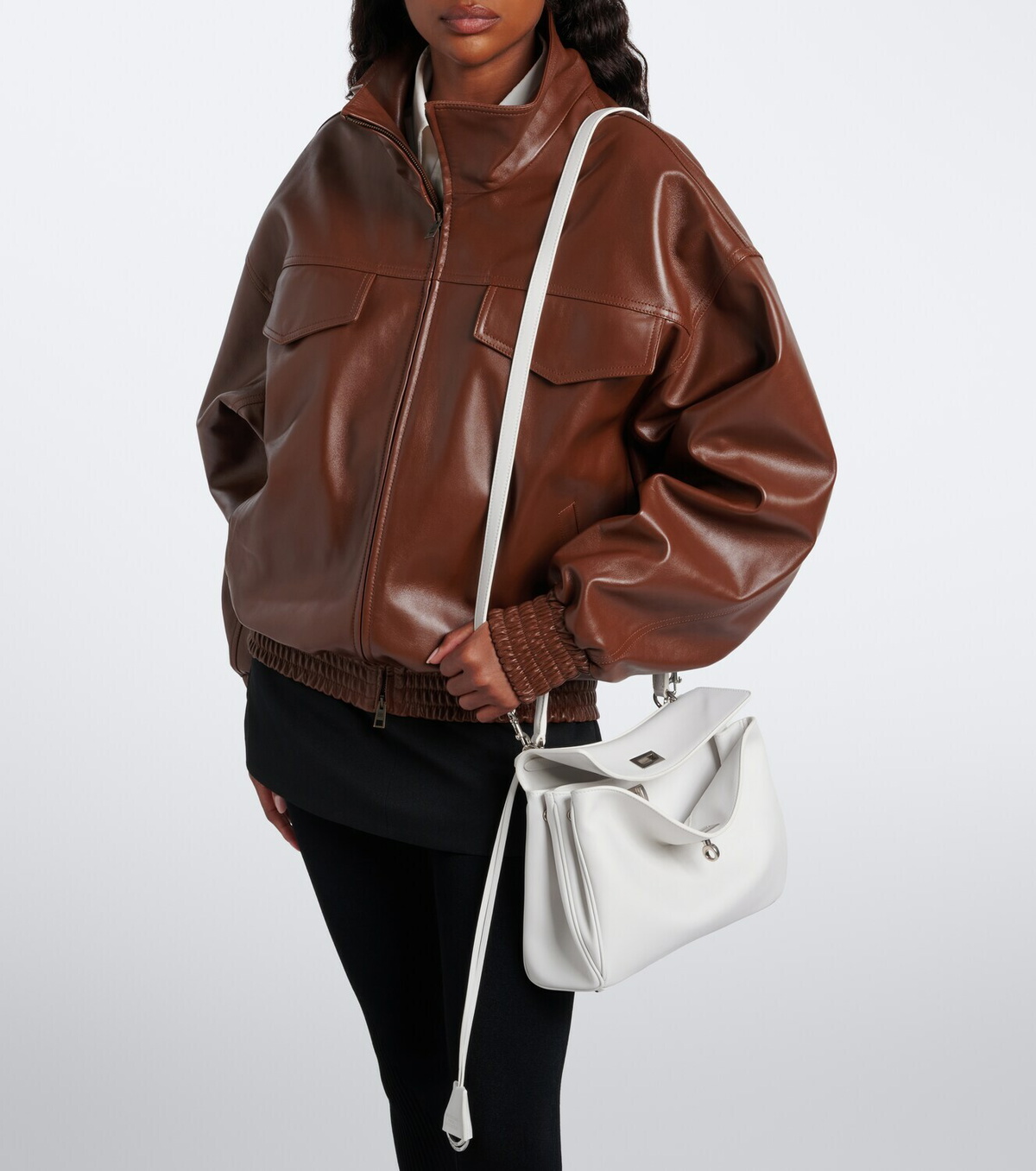 Balenciaga Rodeo Medium leather shoulder bag