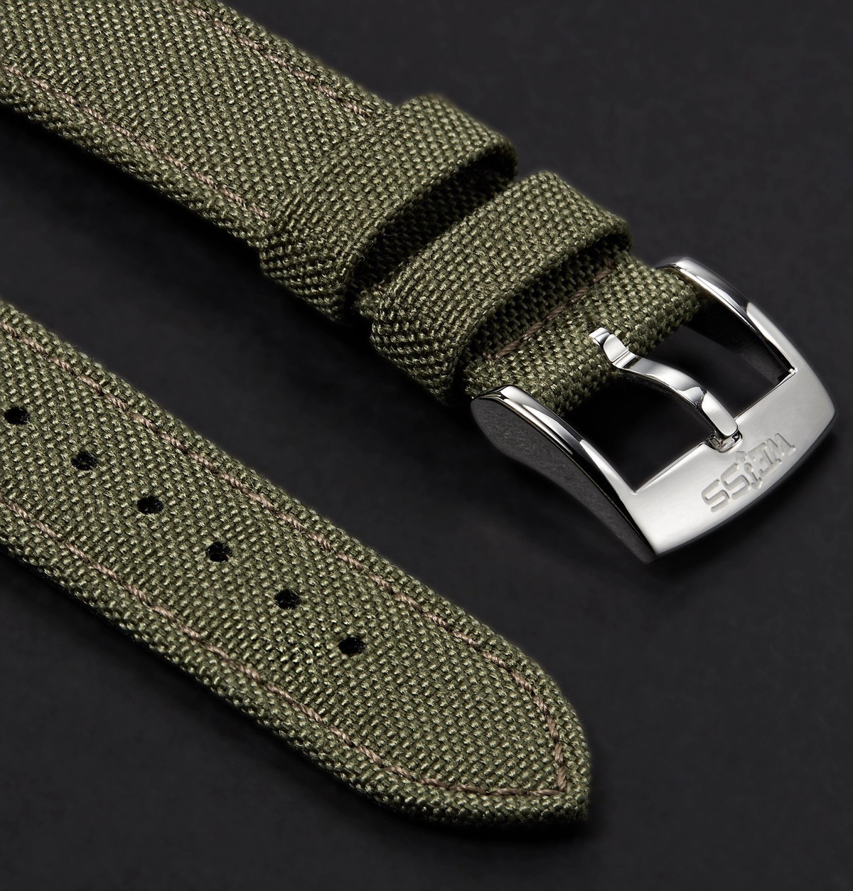 Weiss - CORDURA Watch Strap - Green