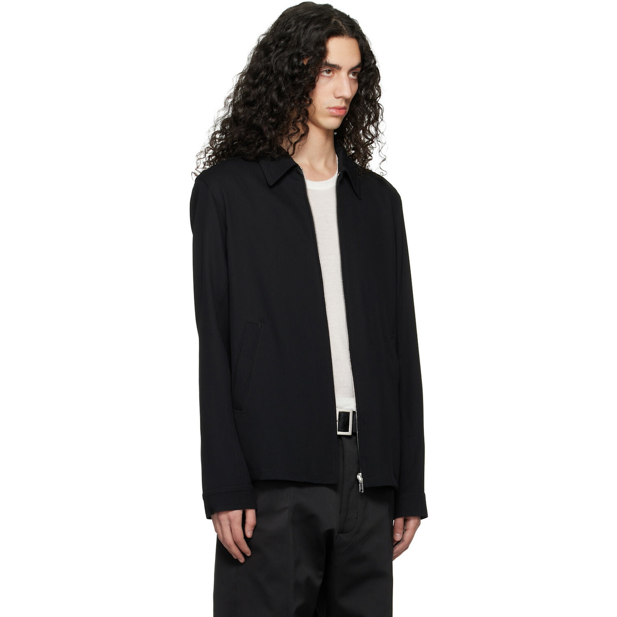 Rick Owens Black Temple Brad Jacket