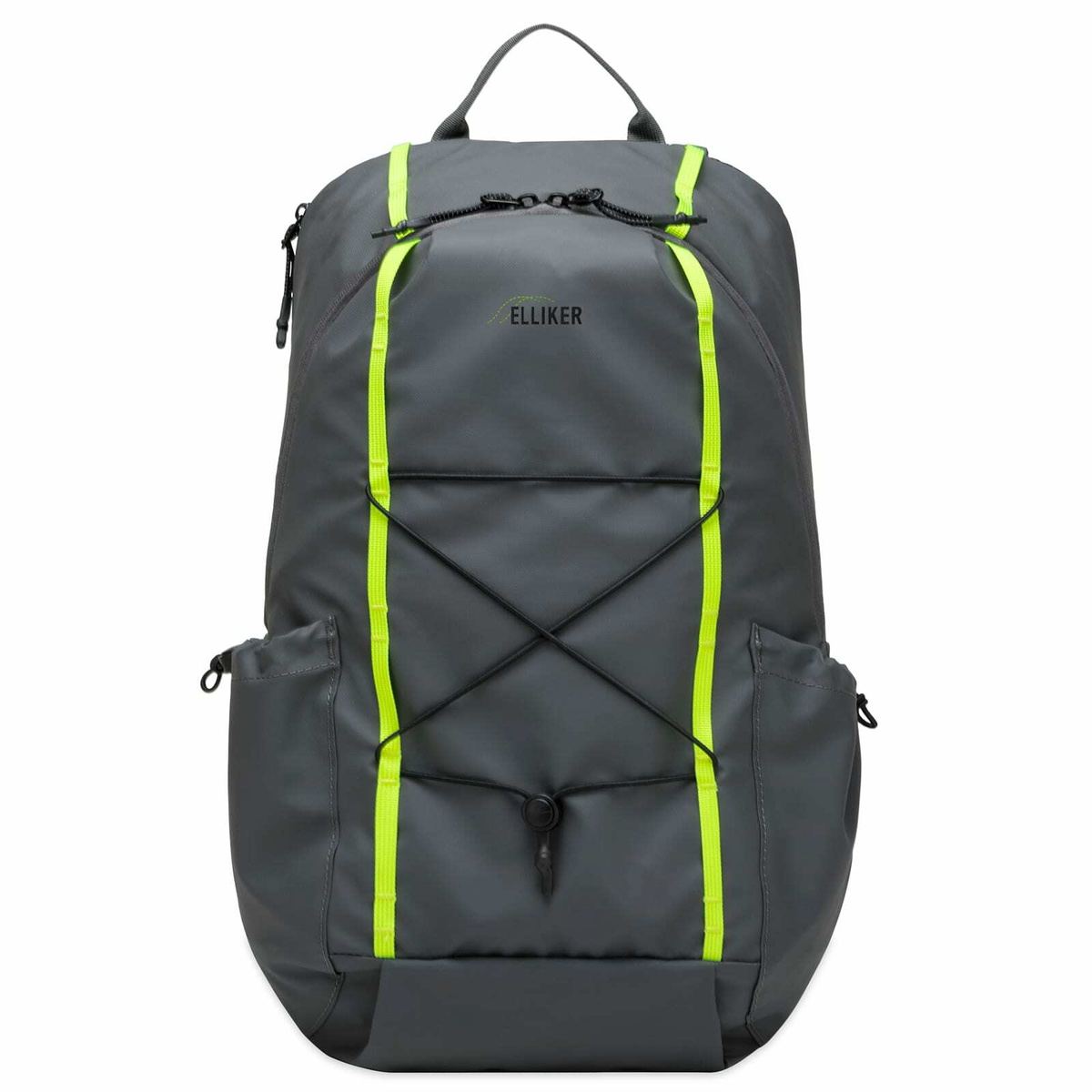 Elliker Keswick Zip-Top Backpack in Grey Neon 