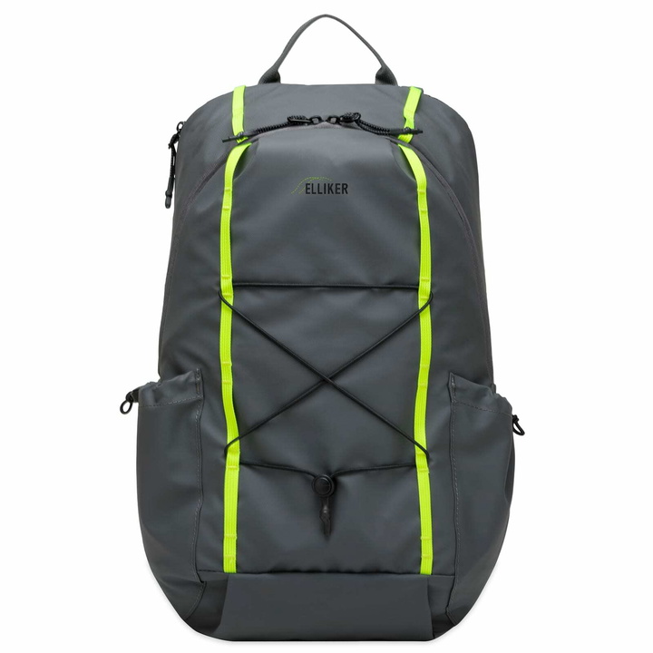 Photo: Elliker Keswick Zip-Top Backpack in Grey Neon 