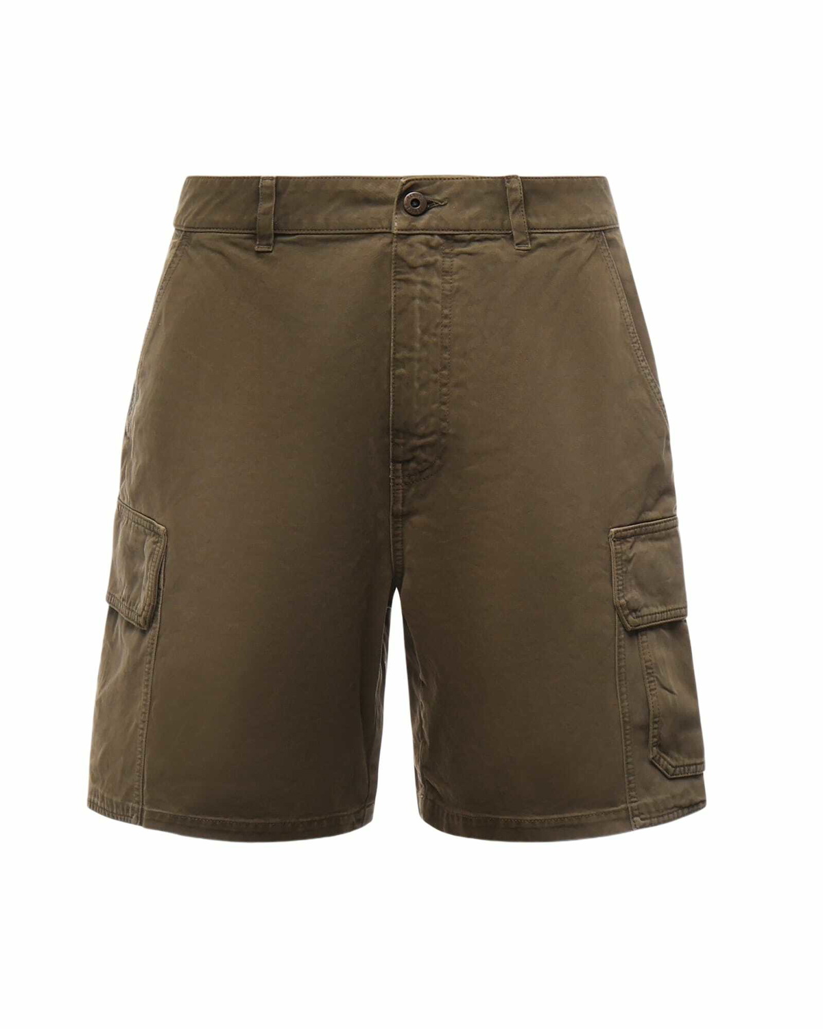 パンツ Loewe Eye COTTON TWILL CARGO SHORTS Loewe - Eye/LOEWE/Nature Wide-Leg Cotton-Twill Cargo Shorts