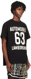 Rhude Black Printed T-Shirt