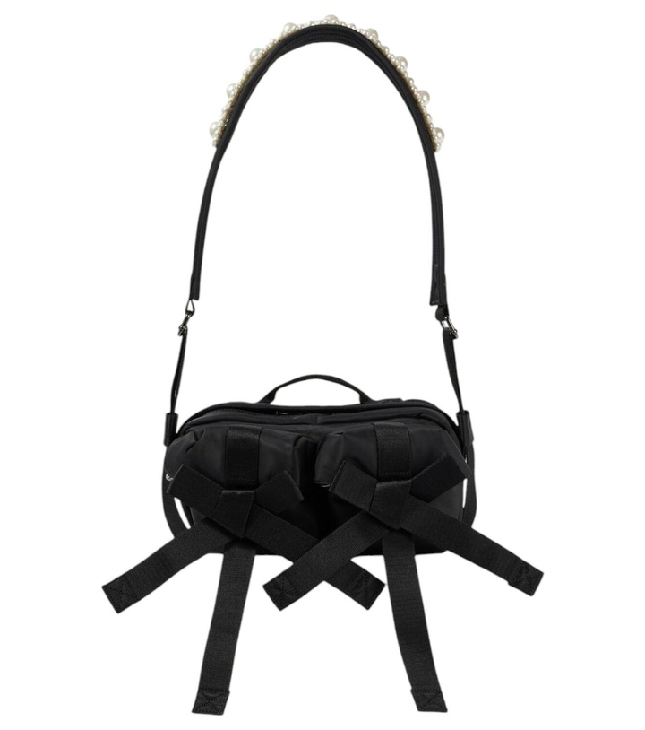 Photo: Simone Rocha Faux pearl-embellished crossbody bag