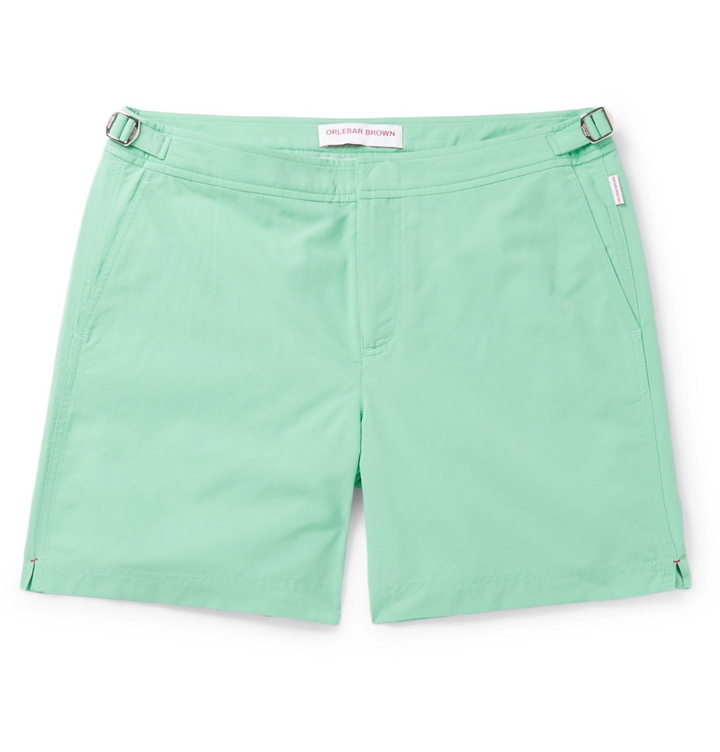 Photo: Orlebar Brown - Bulldog Mid-Length Swim Shorts - Green