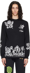 Carne Bollente SSENSE Exclusive Black Mysteries Of Nature Long Sleeve T-Shirt