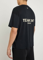 Represent Team 247 Logo-print Jersey T-shirt Black