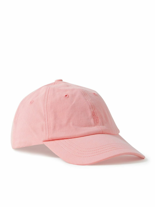 Photo: Polo Ralph Lauren - Logo-Embroidered Cotton-Twill Baseball Cap