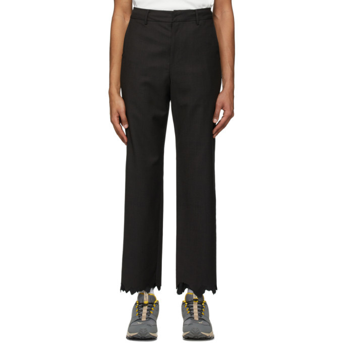 ADER error Black Wool Astro Cinder Trousers ADER error