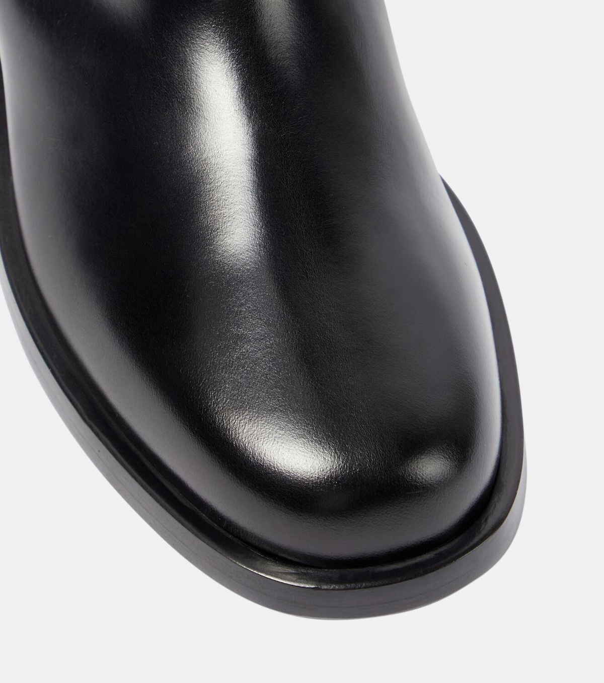 Valentino Garavani Roman Stud leather knee-high boots