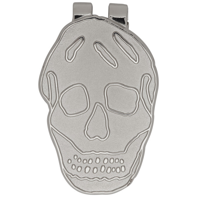 Photo: Alexander McQueen Silver Skull Money Clip