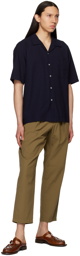 Universal Works Navy Relaxed Shirt