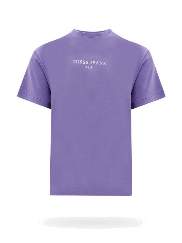 Photo: Guess U.S.A. T Shirt Purple   Mens