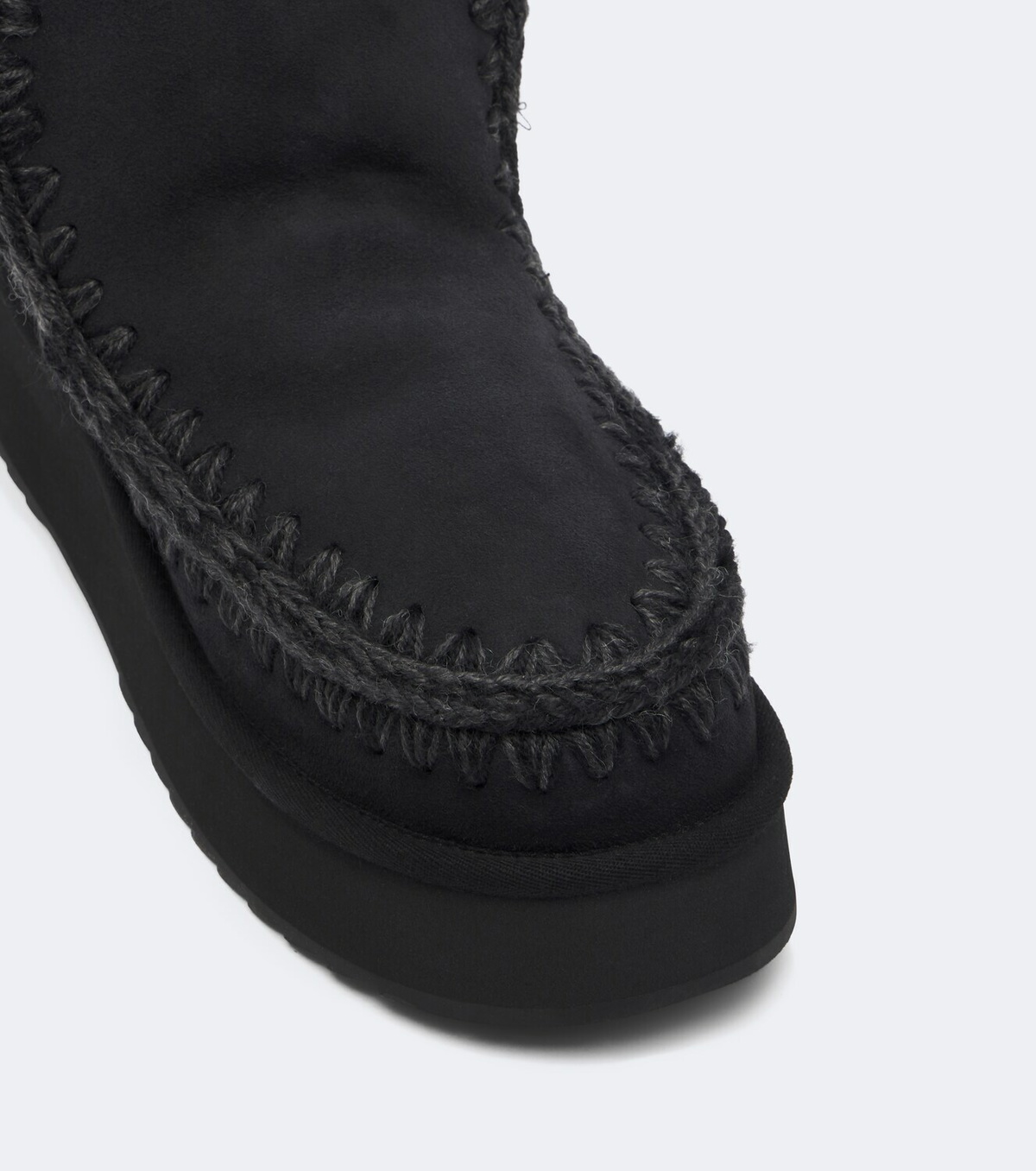 Mou Mini shearling-lined suede ankle boots