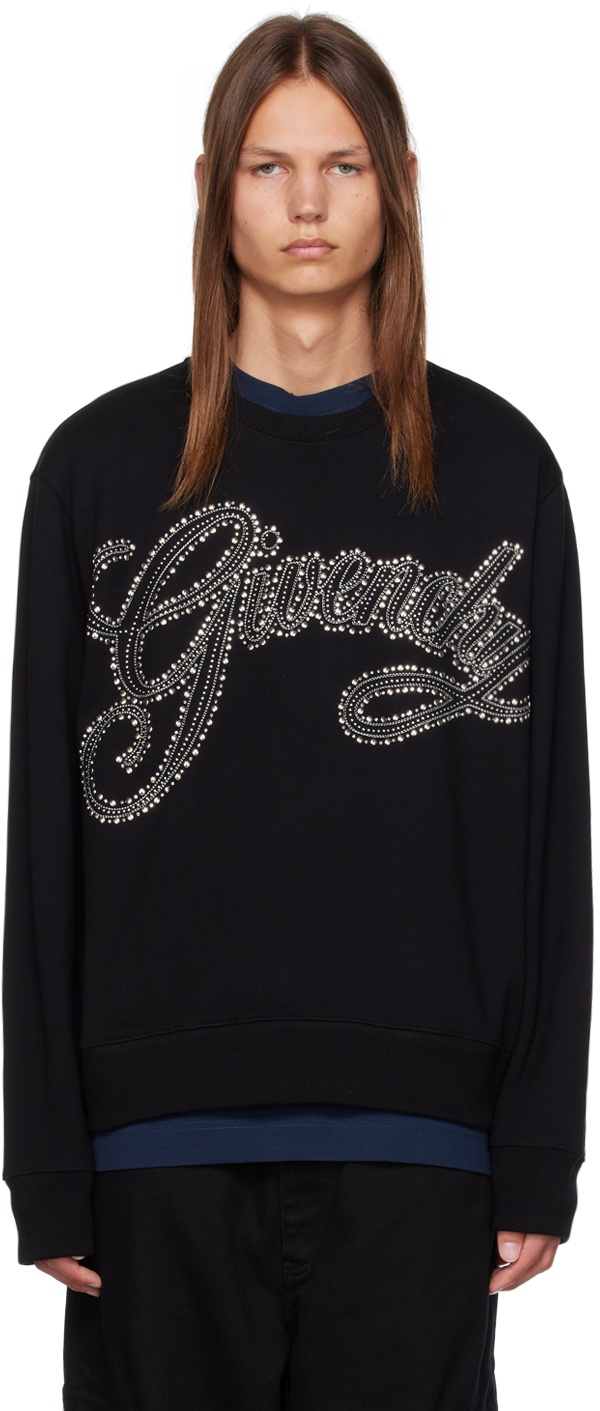 Givenchy Black Classic Sweatshirt Givenchy