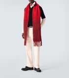 Allude Wool and cashmere polo sweater