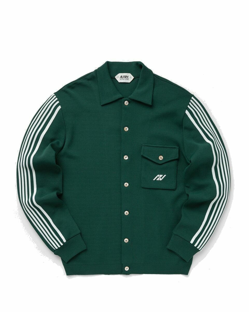 Photo: Autry Action Shoes Jacket Sporty Green - Mens - Track Jackets