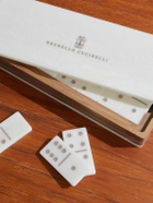Brunello Cucinelli - Walnut Wood and Krion® Portable Dominoes Set