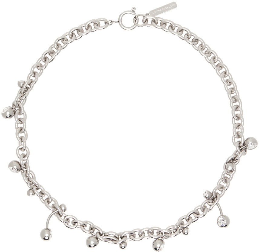 Justine Clenquet Silver Sofie Necklace