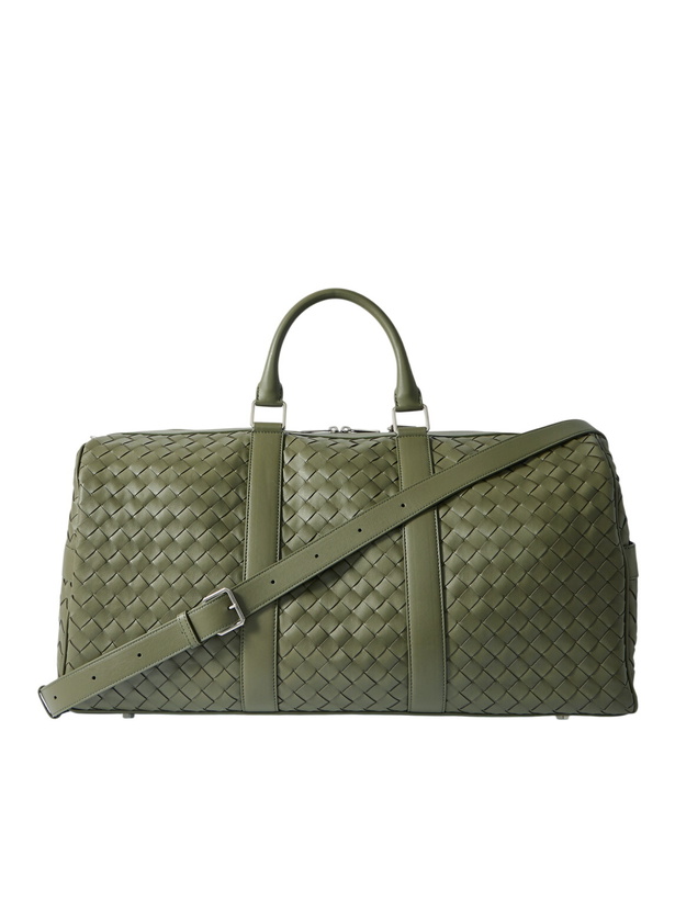 Photo: Bottega Veneta - Intrecciato Leather Duffle Bag