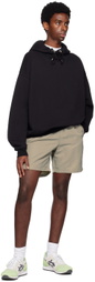Sunflower Black Relaxed Hoodie