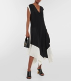 Joseph Goodman belted silk midi dress