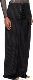 Jean Paul Gaultier Black 'The Corset Suit' Trousers