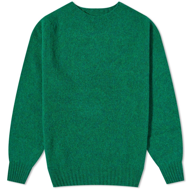 Photo: Howlin by Morrison Men's Howlin' Birth of the Cool Crew Knit in Greenlover