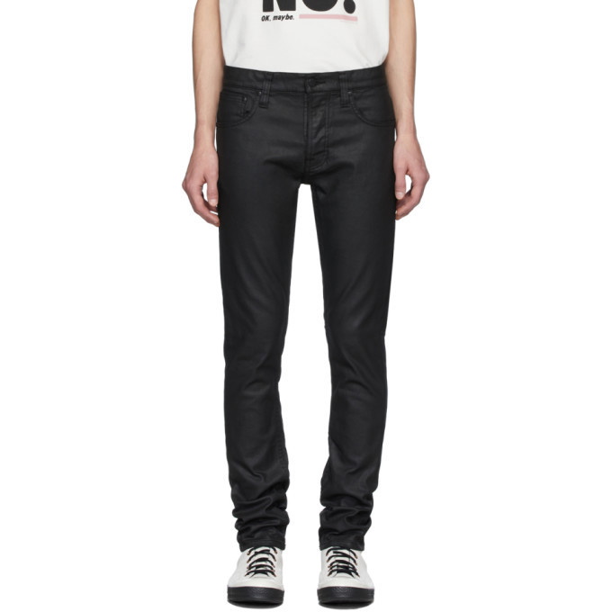 Photo: Nudie Jeans Black Grim Trim Jeans