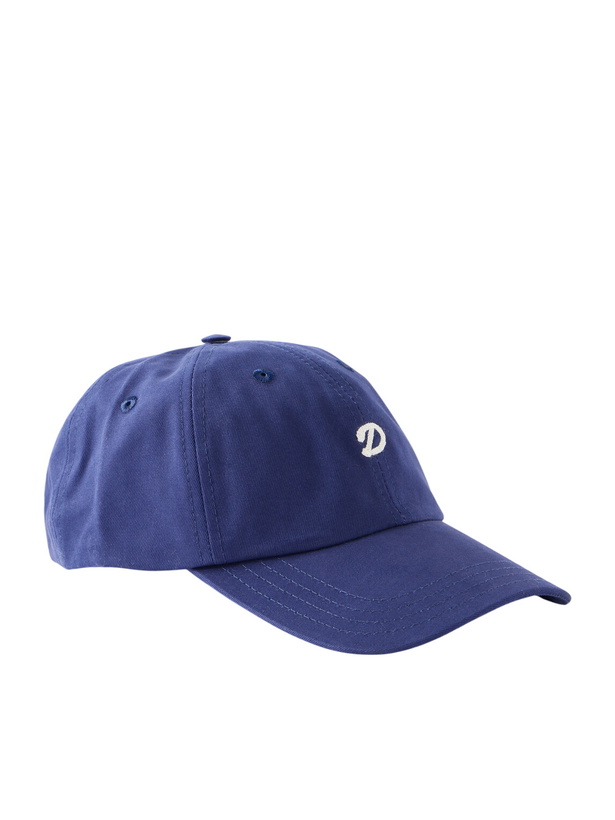 Photo: Drake's - Logo-Embroidered Cotton-Twill Baseball Cap