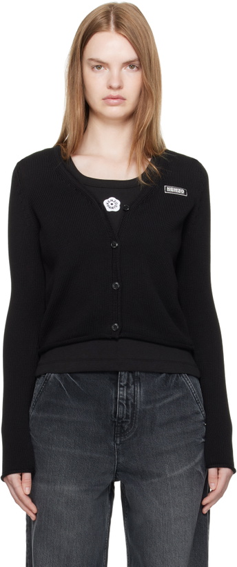 Photo: Kenzo Black Kenzo Paris 'KENZO City' Cardigan