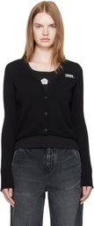 Kenzo Black Kenzo Paris 'KENZO City' Cardigan