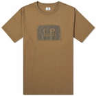 C.P. Company Men's Label Logo T-Shirt in Butternut