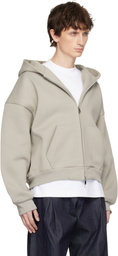 Seventh Taupe V2 Zipped Hoodie