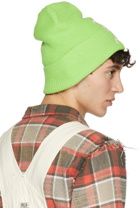 R13 Green Summer R13 Beanie Hat