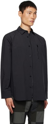 sacai Black Matte Shirt