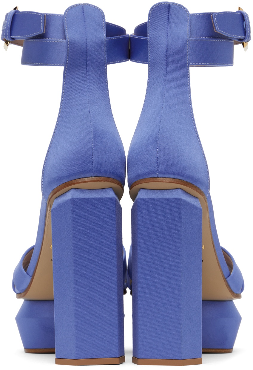 Balmain Blue Ava Sandals Balmain