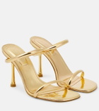 Simkhai Siren metallic leather sandals