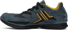 Lanvin Blue & Yellow Meteor Runner Sneakers