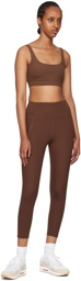 Girlfriend Collective Brown Compressive Leggings