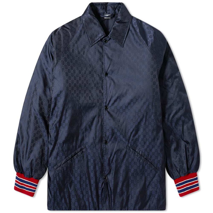 Photo: Gucci GG Jacquard Coach Jacket