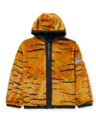 Aries - Reversible Tiger-Print Faux Fur and Shell Hooded Jacket - Multi