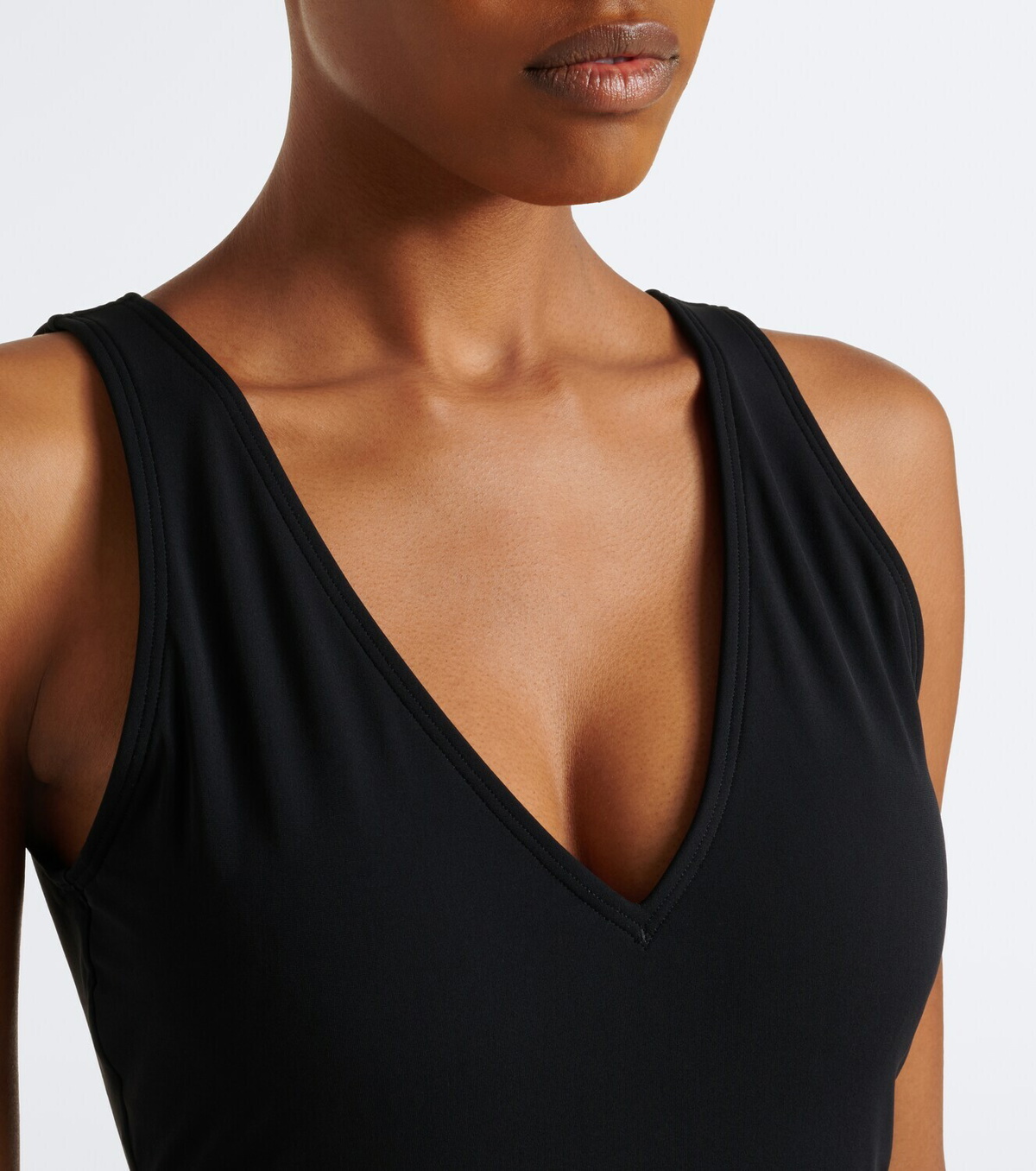 Tory Burch Double T belted swimsuit