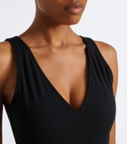 Tory Burch Double T belted swimsuit