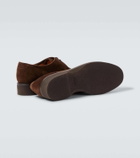 John Lobb Smith suede Derby shoes