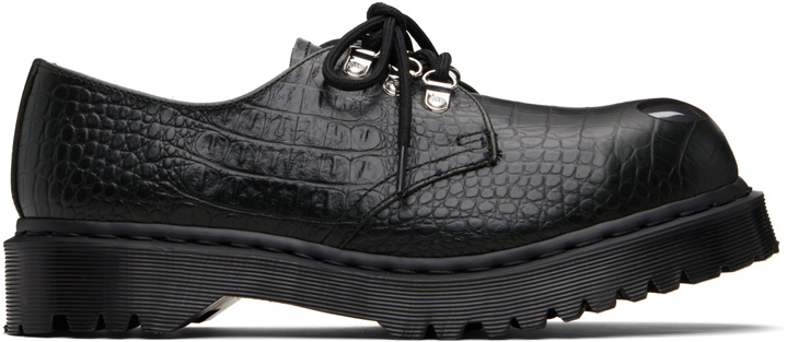 Photo: Dr. Martens Green 1461 Bex Steel Toe Leather Derbys