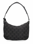 GUCCI - Small Slim Horsebit Gg Denim Bag