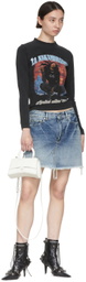 Balenciaga White Hourglass Bag